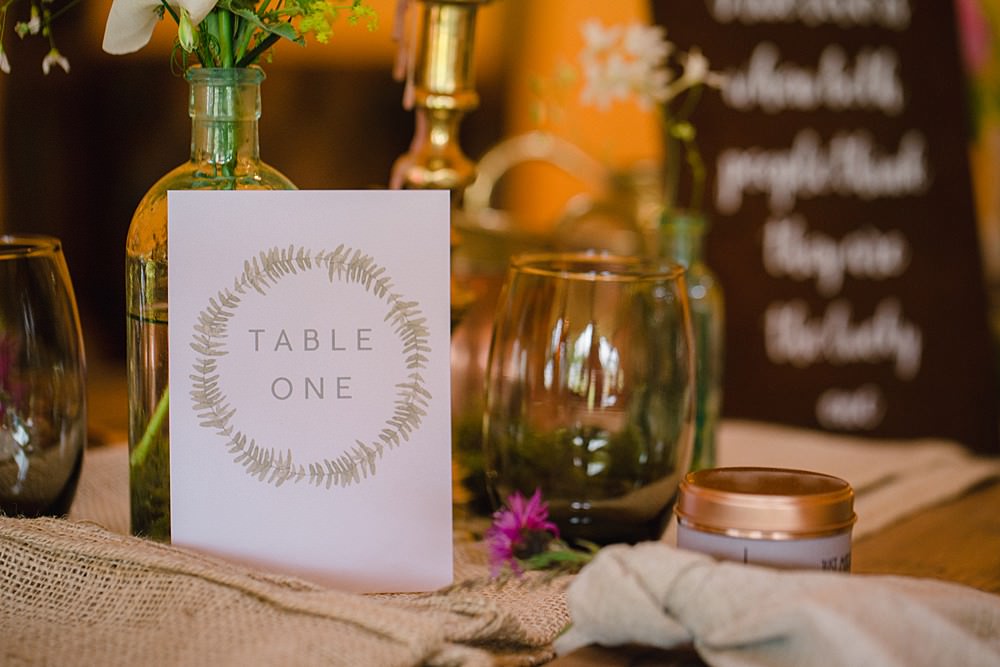 Table Number Stationery Pet Wedding Ideas Vicky Plum Photography