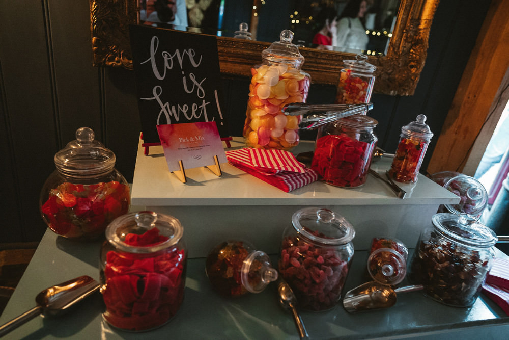 Sweet Table Pick n Mix Love is Sweet Preston Court Wedding The Last Of The Light