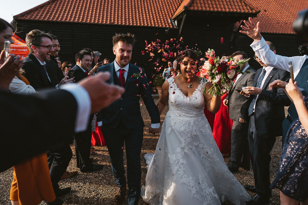 Bride Bridal V Neck A Line Dress Lace Overlay Blue Suit Groom Confetti Preston Court Wedding The Last Of The Light