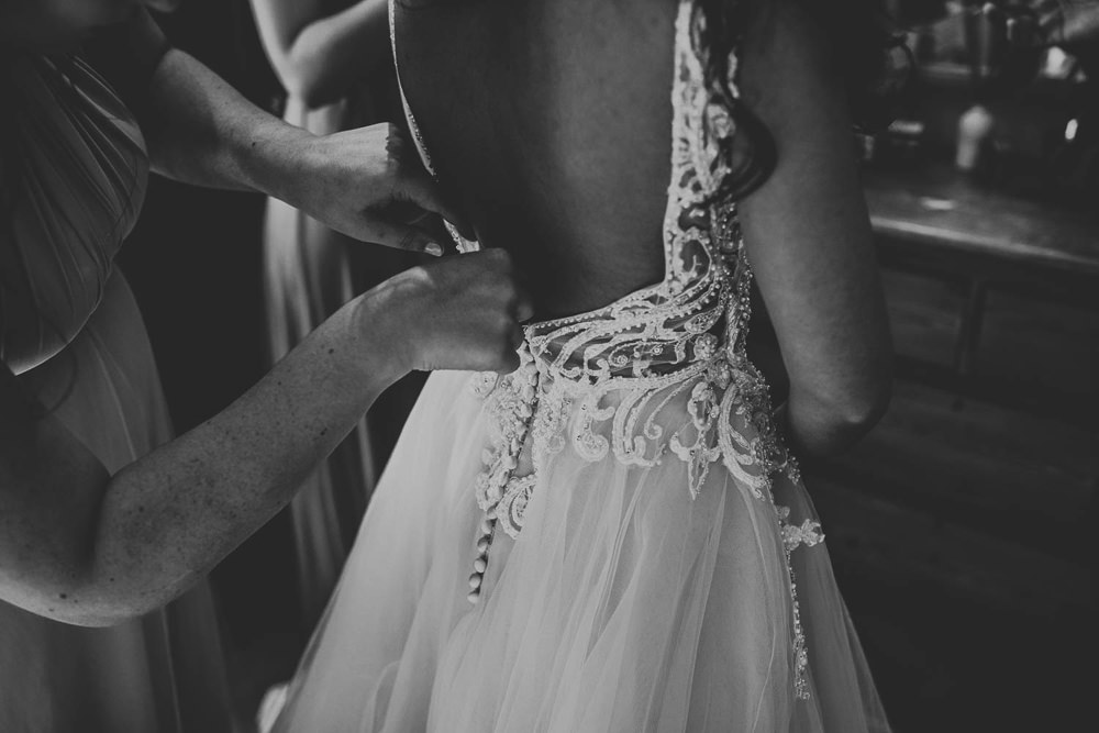 Dress Gown Bride Bridal Tulle Lace Madeline Gardner Village Tipi Wedding Ryan Goold Photography