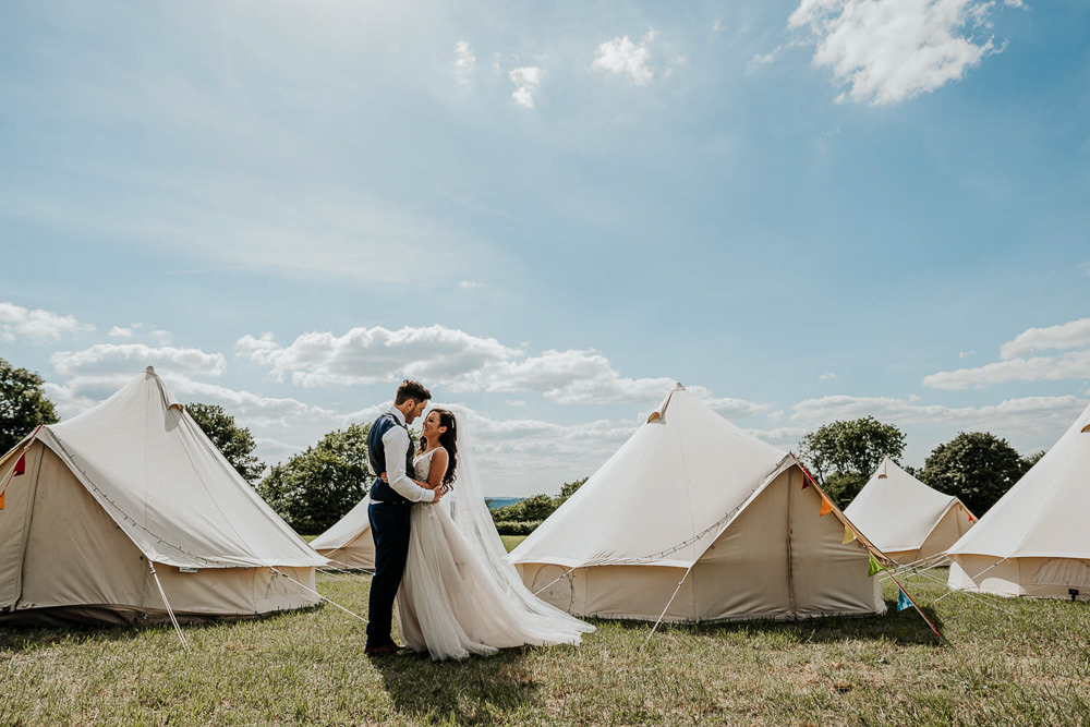 Glamping Bell Tents Village Tipi Wedding Ryan Goold Photography