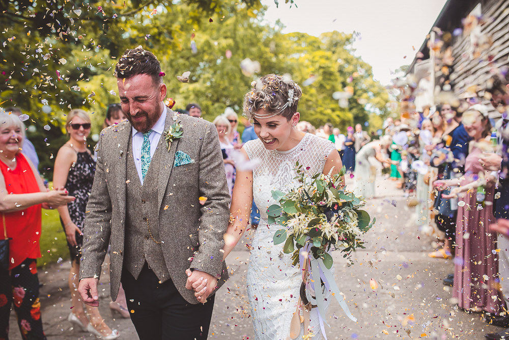 Confetti Barn Wedding Shropshire Brightwing Photography