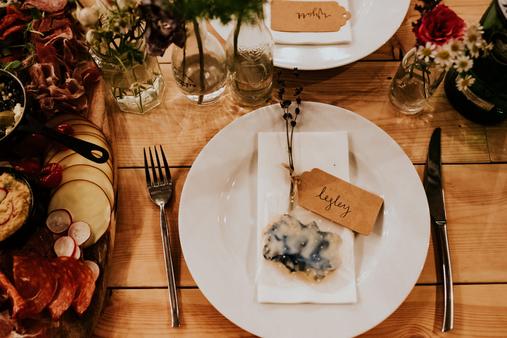 Place Card Luggage Tag Bert's Barrow Wedding Shutter Go Click Photography