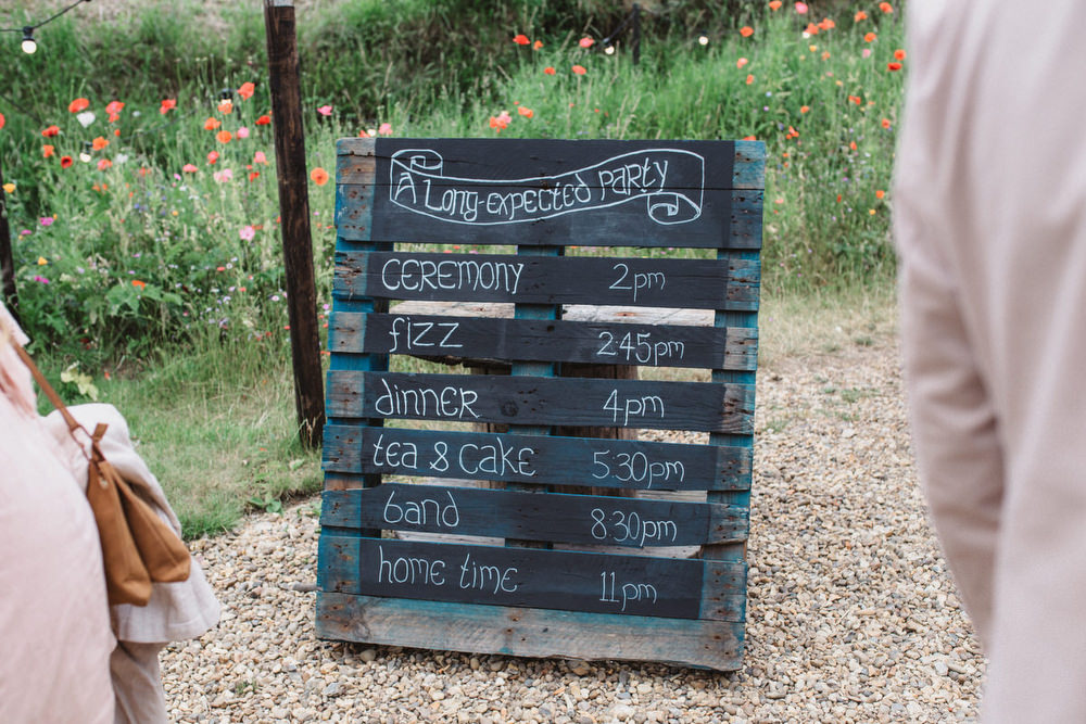 Woode Pallet Chalk Black Board Sign Signs Signage Dried Flowers Wedding Emily Tyler Photography