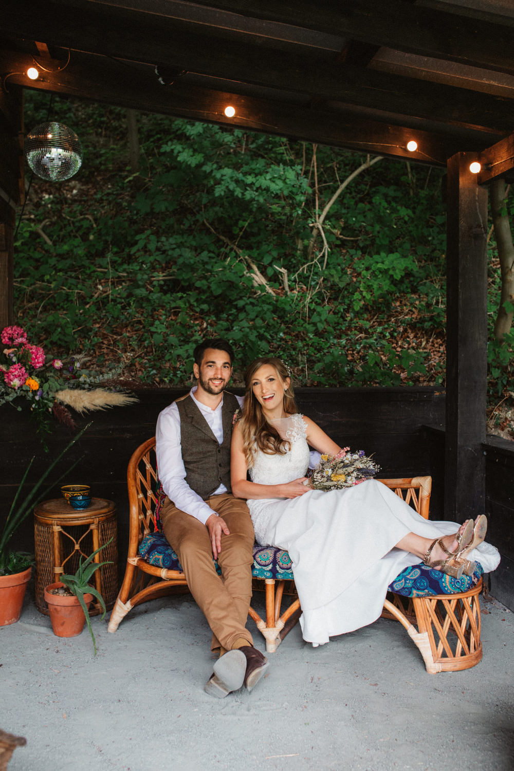 Dried Flowers Wedding Emily Tyler Photography