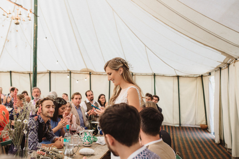 Dried Flowers Wedding Emily Tyler Photography