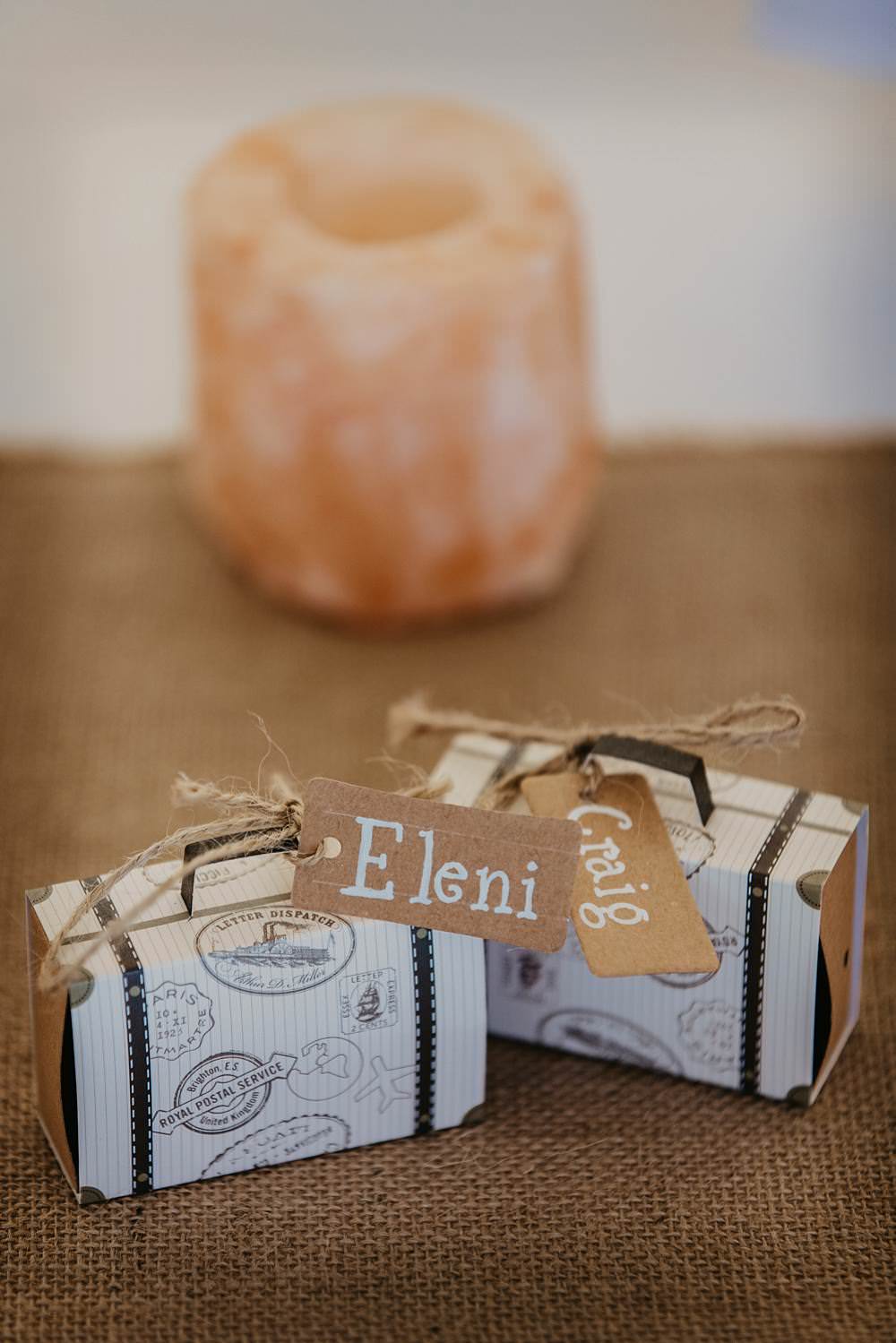 Favour Boxes Favors Eggington House Wedding October Willis Photography