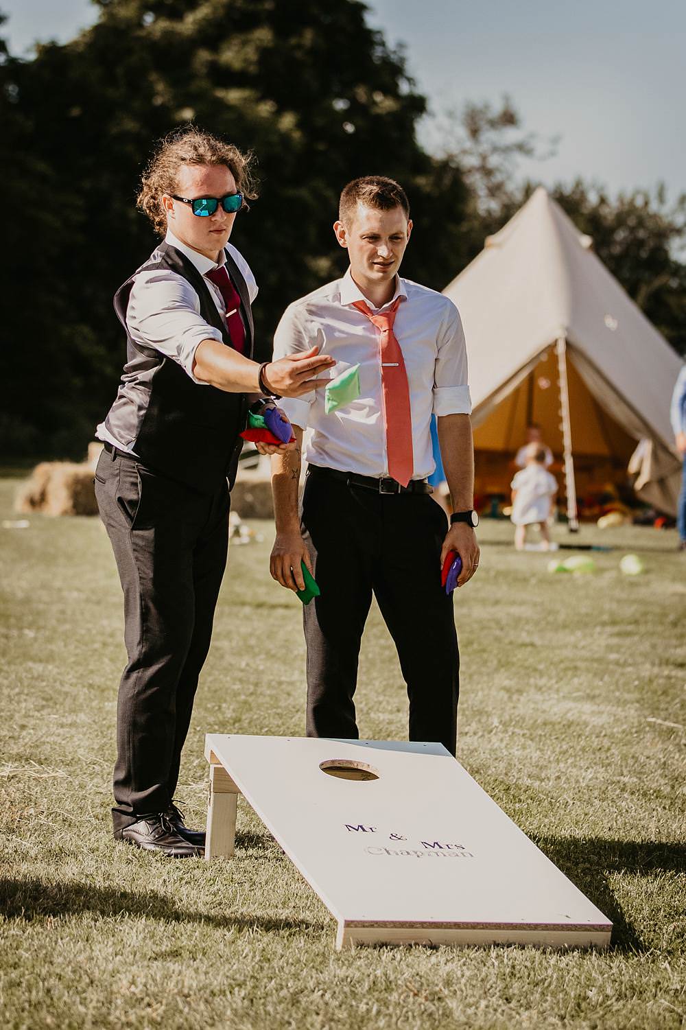 Fete Games Eggington House Wedding October Willis Photography