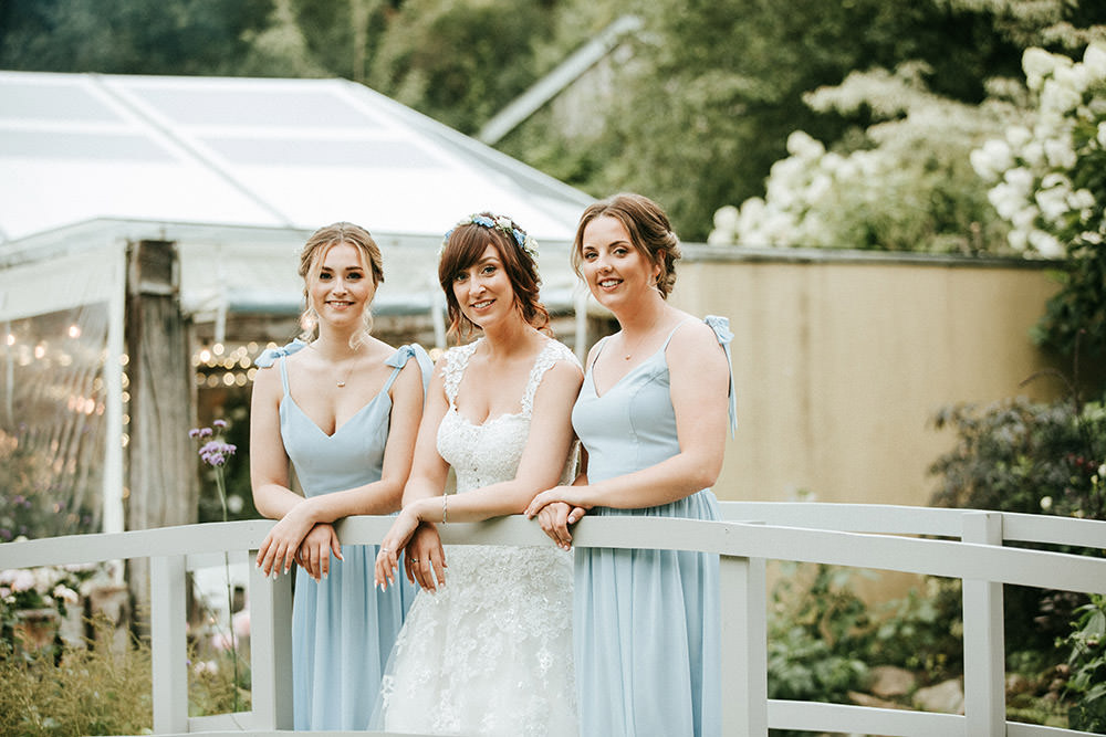 Blue Bridesmaid Bridesmaids Dress Dresses Ever After Wedding Younger Photography