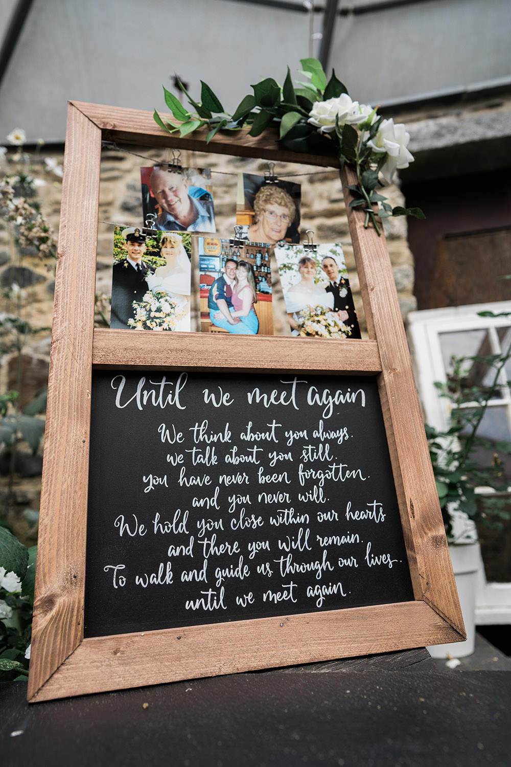 Remember Memory Photos Photographs Sign Signs Ever After Wedding Younger Photography