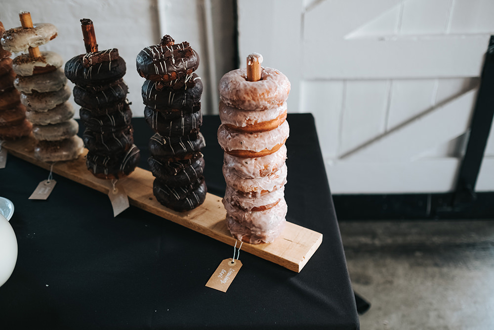 Doughnut Stand Donuts Fun London Wedding Miss Gen Photography