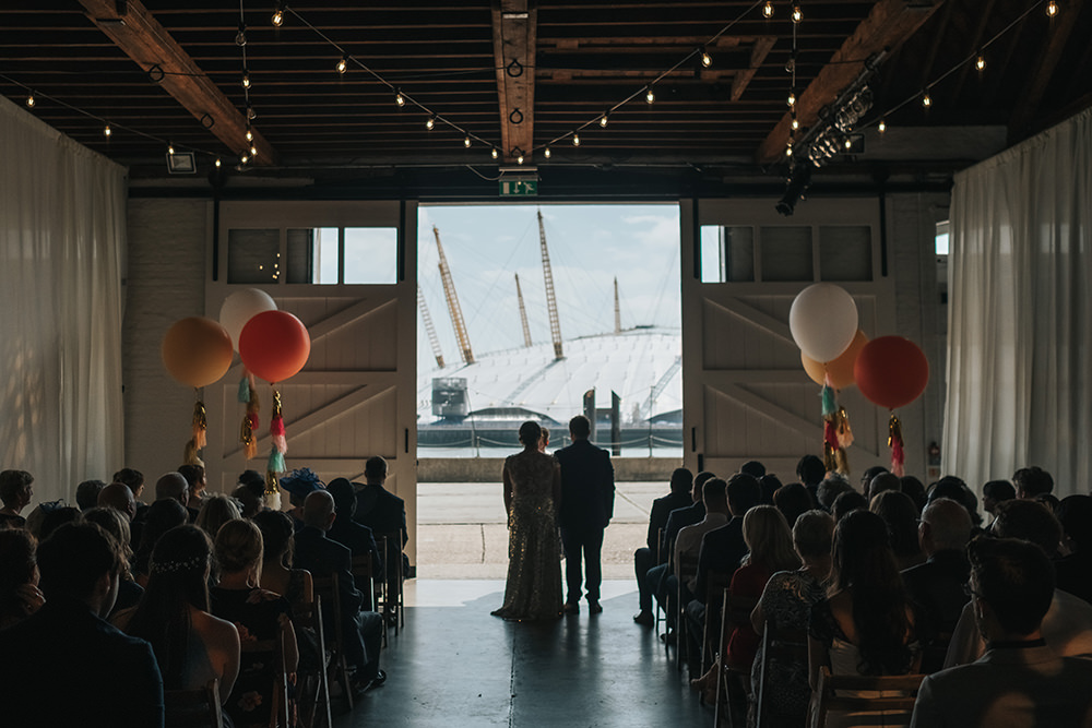 Trinity Buoy Wharf Ceremony Fun London Wedding Miss Gen Photography