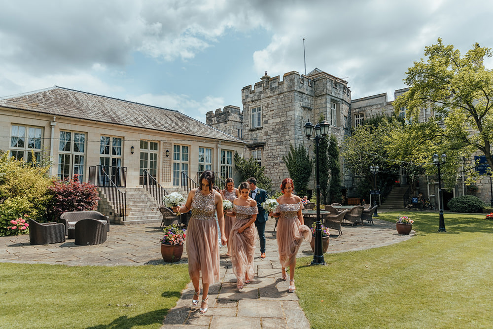 Hazlewood Castle Woodland Wedding Nicola Mackrill Photography