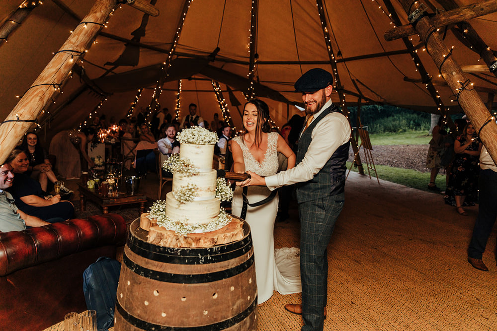 Hazlewood Castle Woodland Wedding Nicola Mackrill Photography