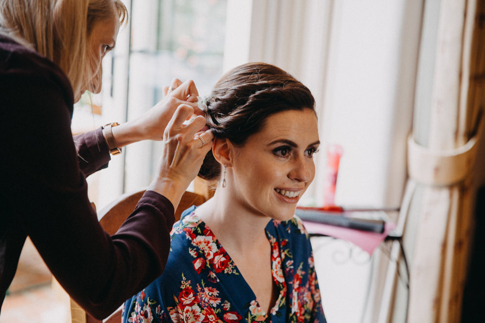 Bride Bridal Make Up Horsebridge Station Wedding Emily Grace Photography