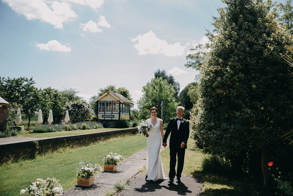 Horsebridge Station Wedding Emily Grace Photography