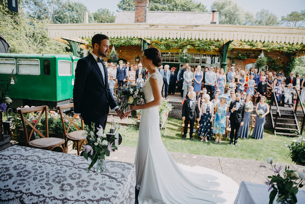 Horsebridge Station Wedding Emily Grace Photography
