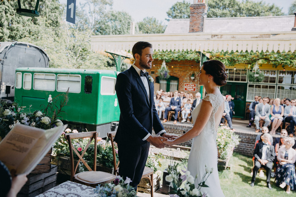Horsebridge Station Wedding Emily Grace Photography