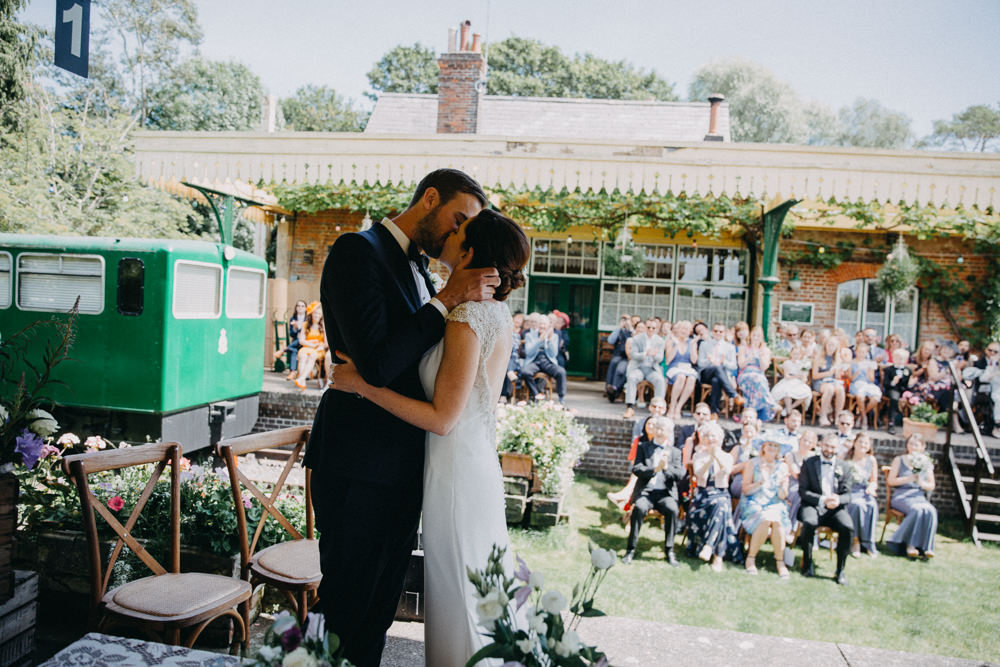 Horsebridge Station Wedding Emily Grace Photography