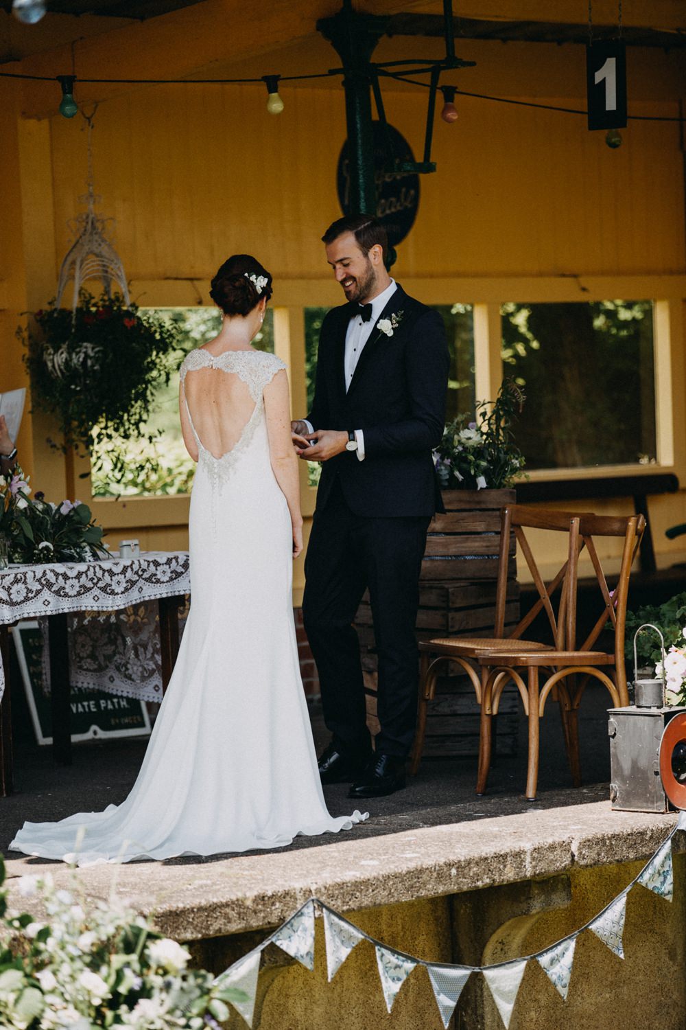 Horsebridge Station Wedding Emily Grace Photography