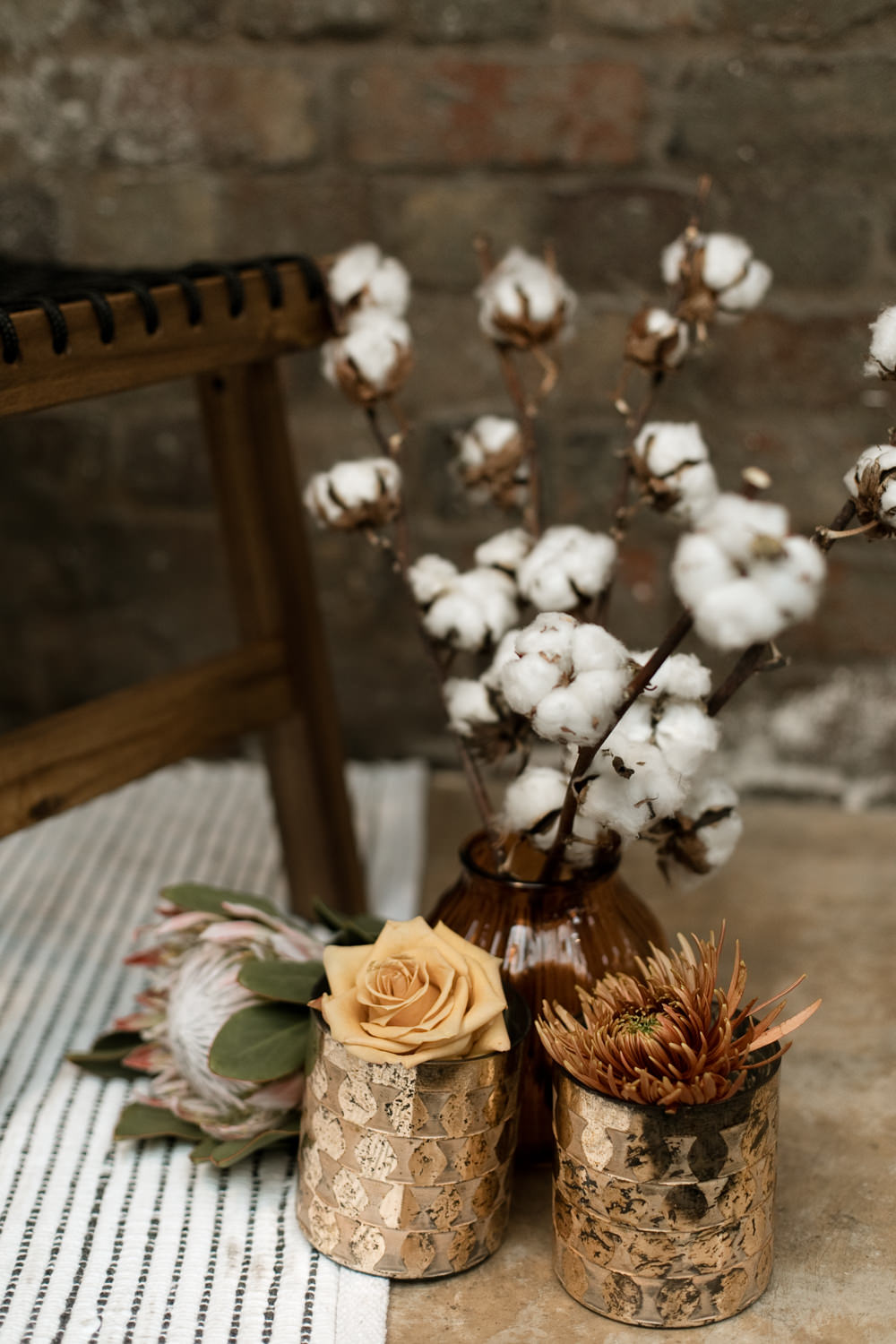 Flowers Cotton Decor Moroccan Wedding Ideas Emma Louise Photography