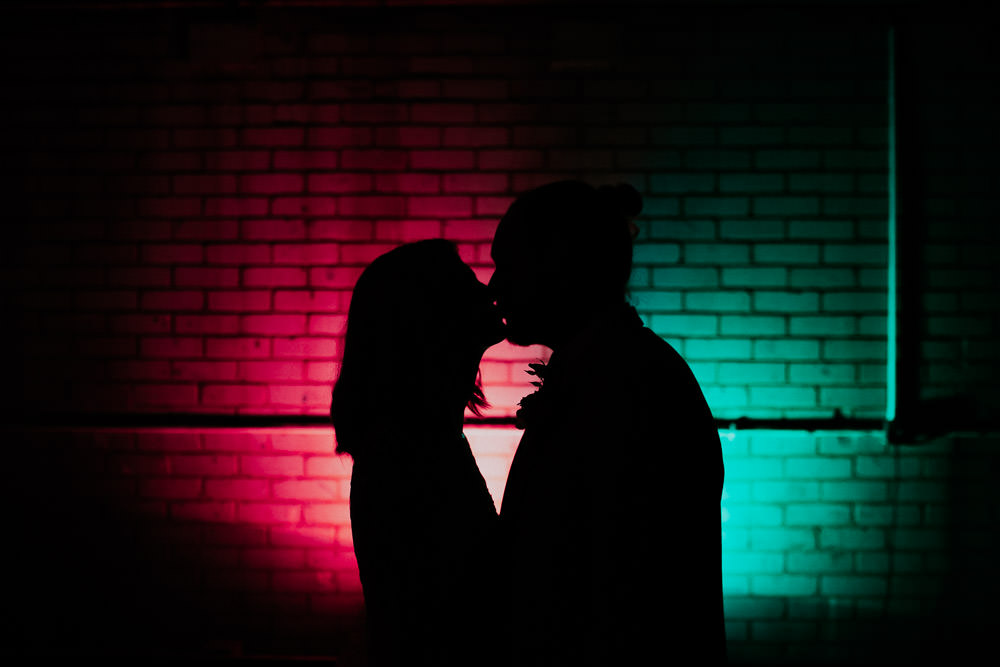 Neon Sign Wedding Ideas State Of Love and Trust Photography