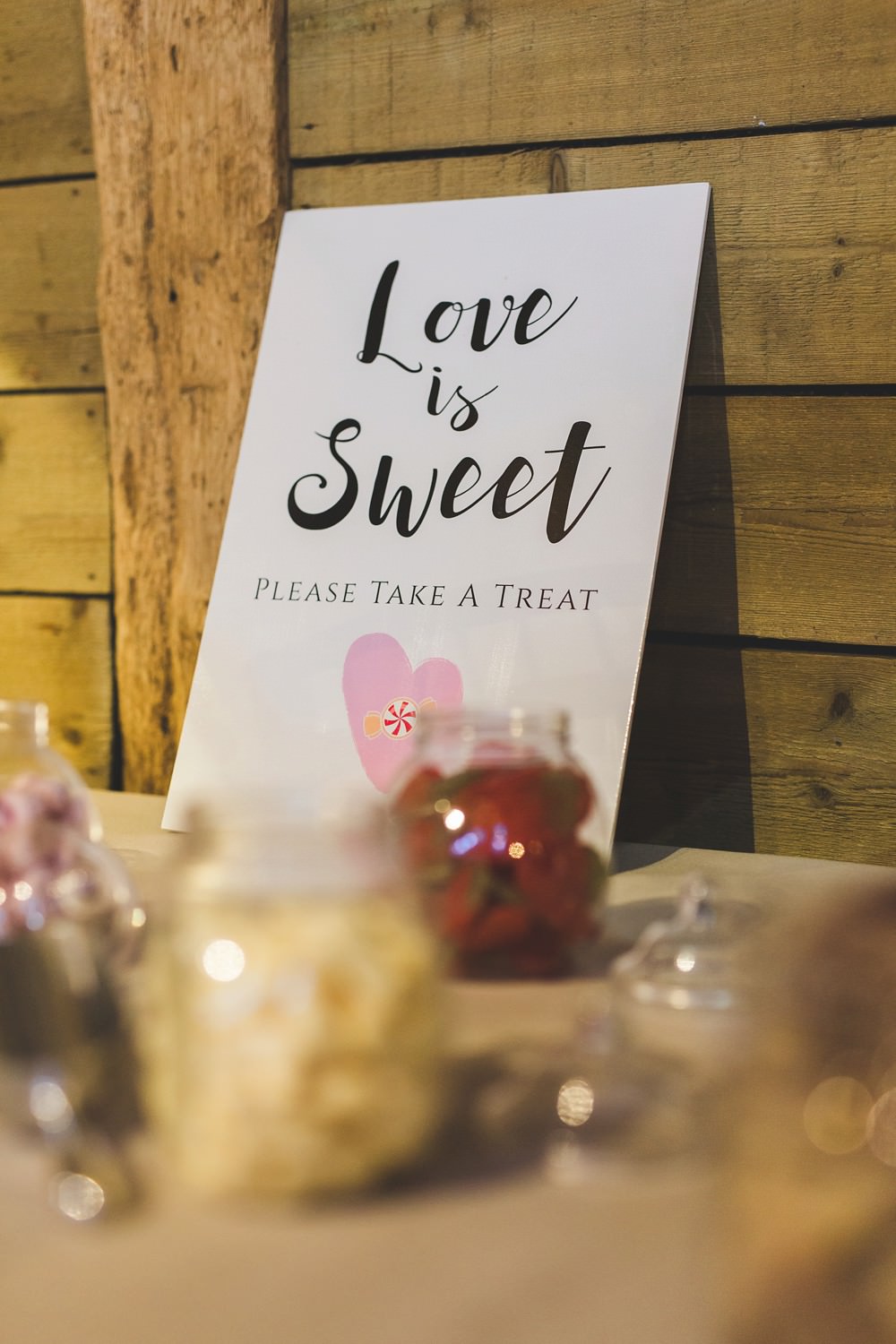 Sweets Sweetie Table Priory Little Wymondley Wedding Milk Bottle Photography