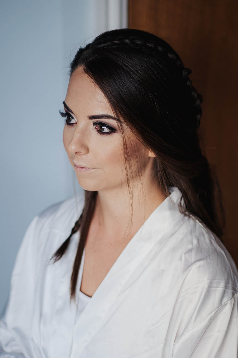 Bride Bridal Make Up Tipi Garden Wedding Kit Myers Photography
