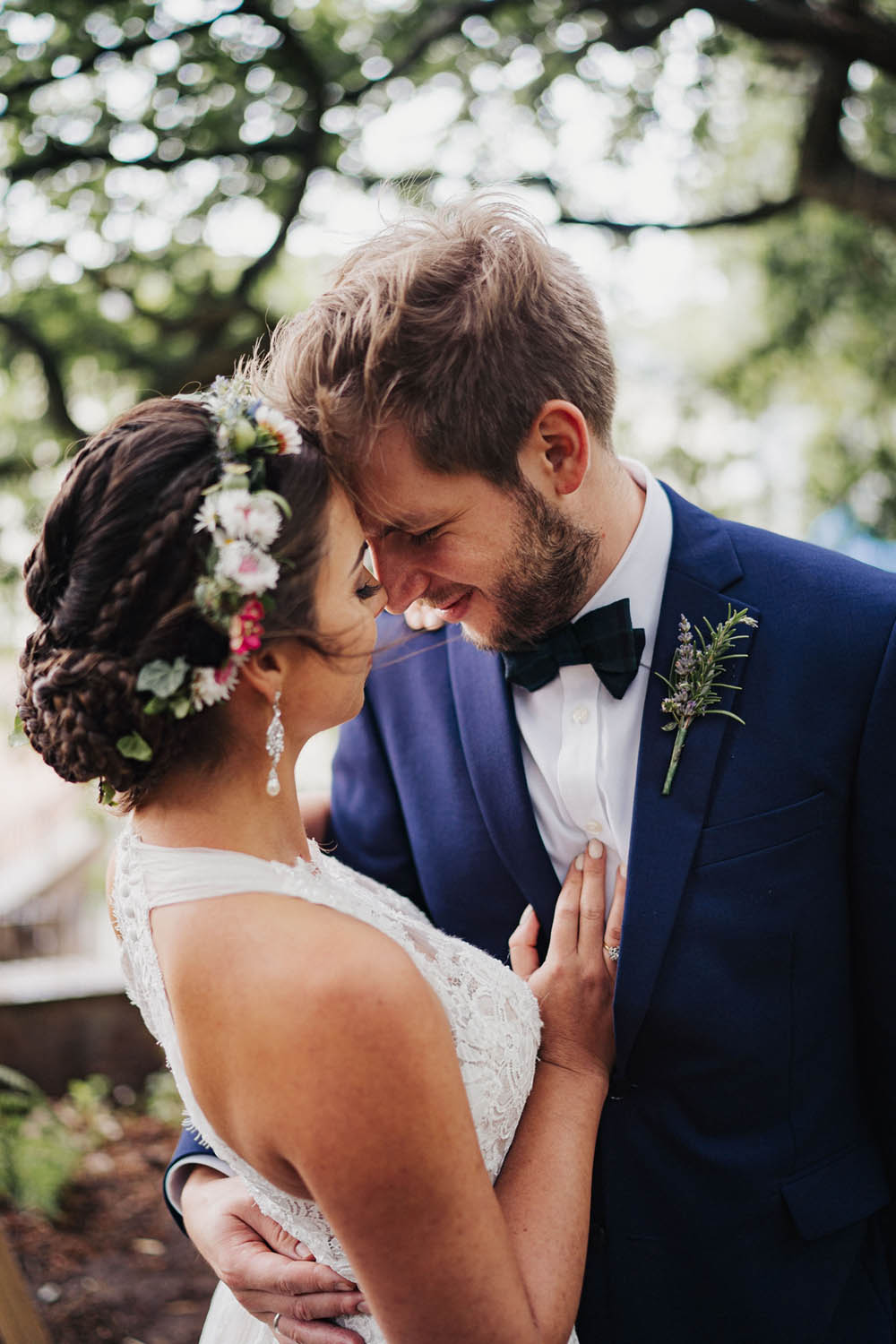Bride Bridal Hair Style Up Do Flower Crown Tipi Garden Wedding Kit Myers Photography