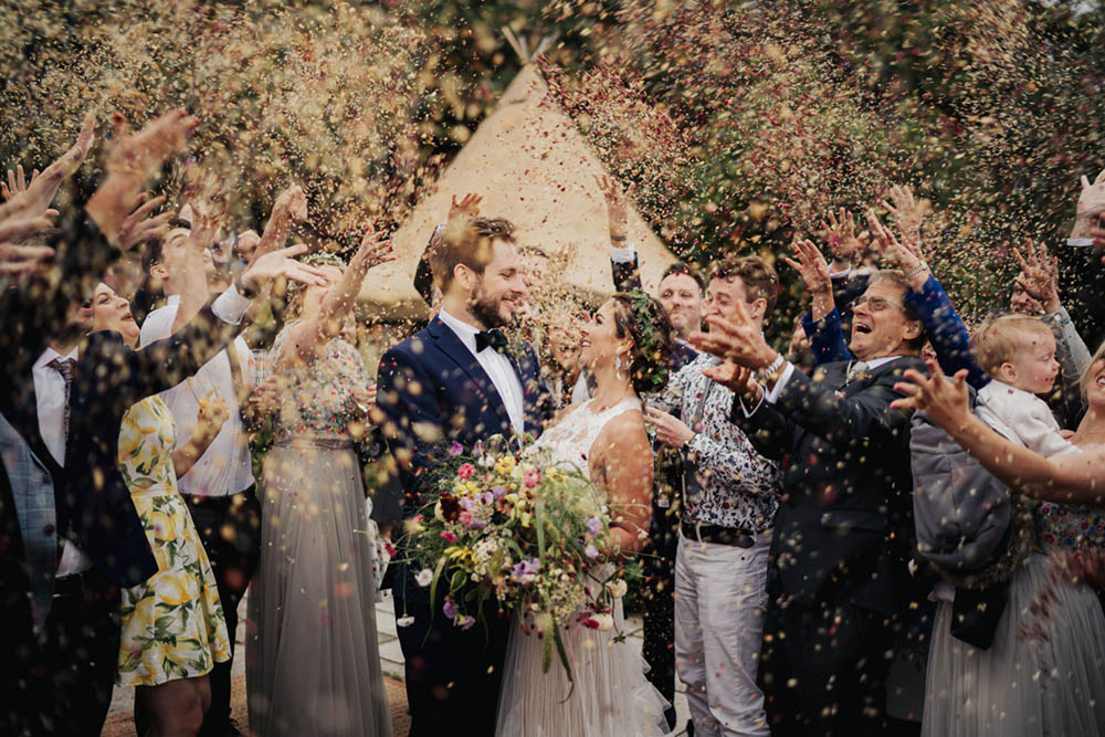 Confetti Tipi Garden Wedding Kit Myers Photography