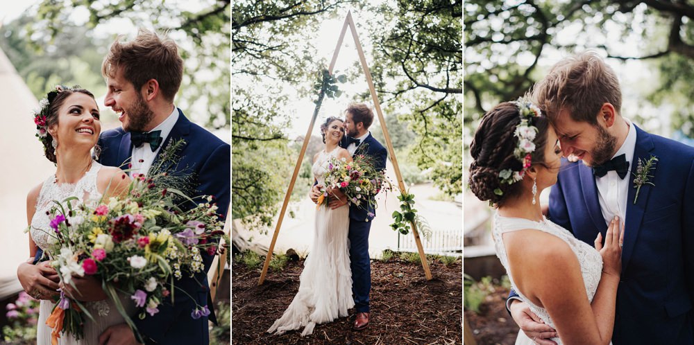 Tipi Garden Wedding Kit Myers Photography