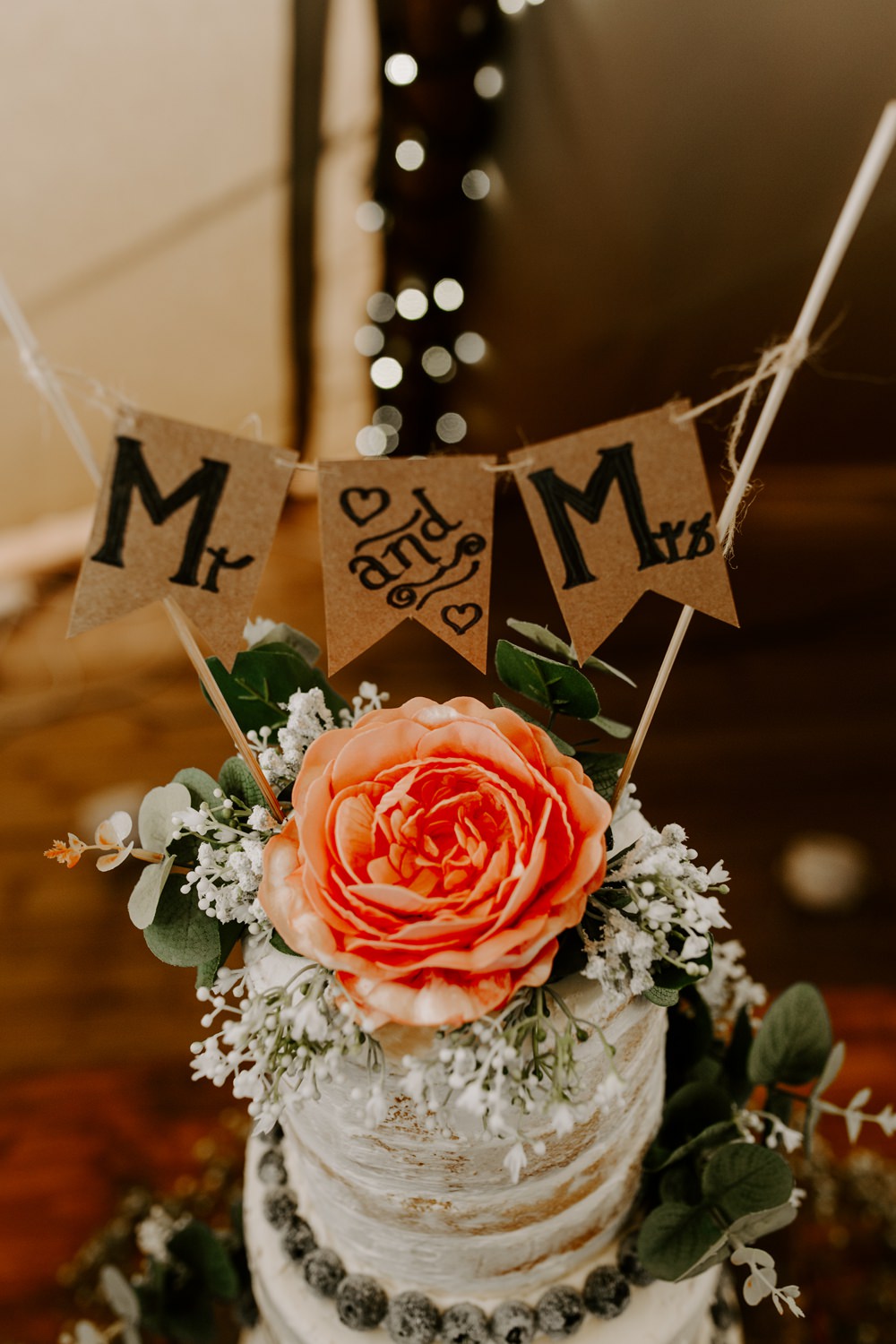Cake Topper Flowers Floral Bunting Topper Tipis Riley Green Wedding Jessica Isherwood Photography