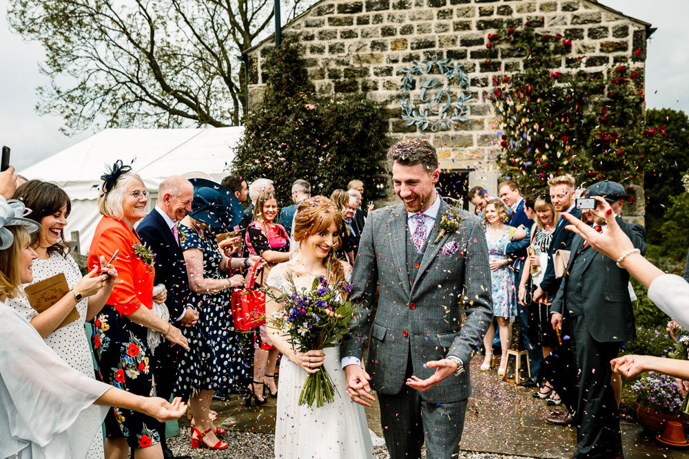 Confetti Yorkshire Barn Wedding Hayley Baxter Photography