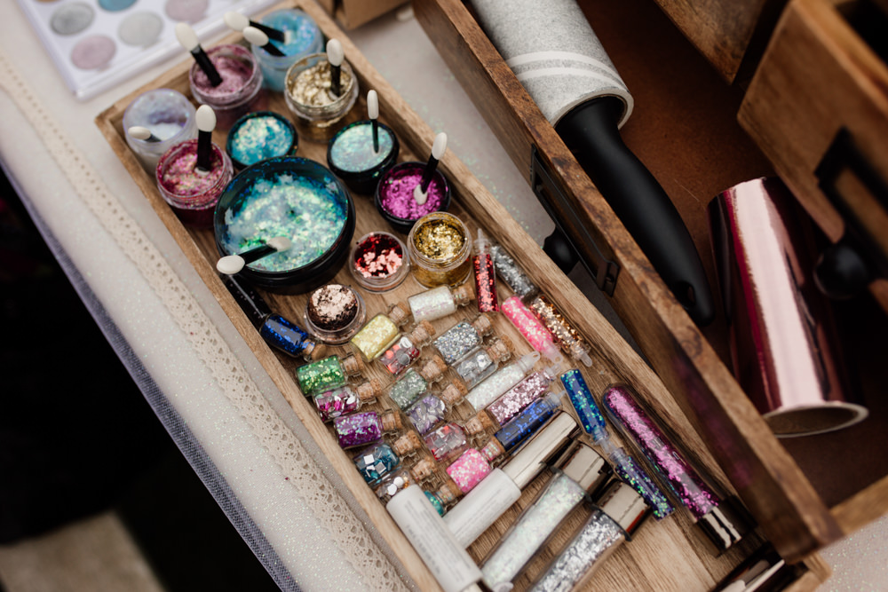 Glitter Bar Barn Brynich Wedding Magda K Photography