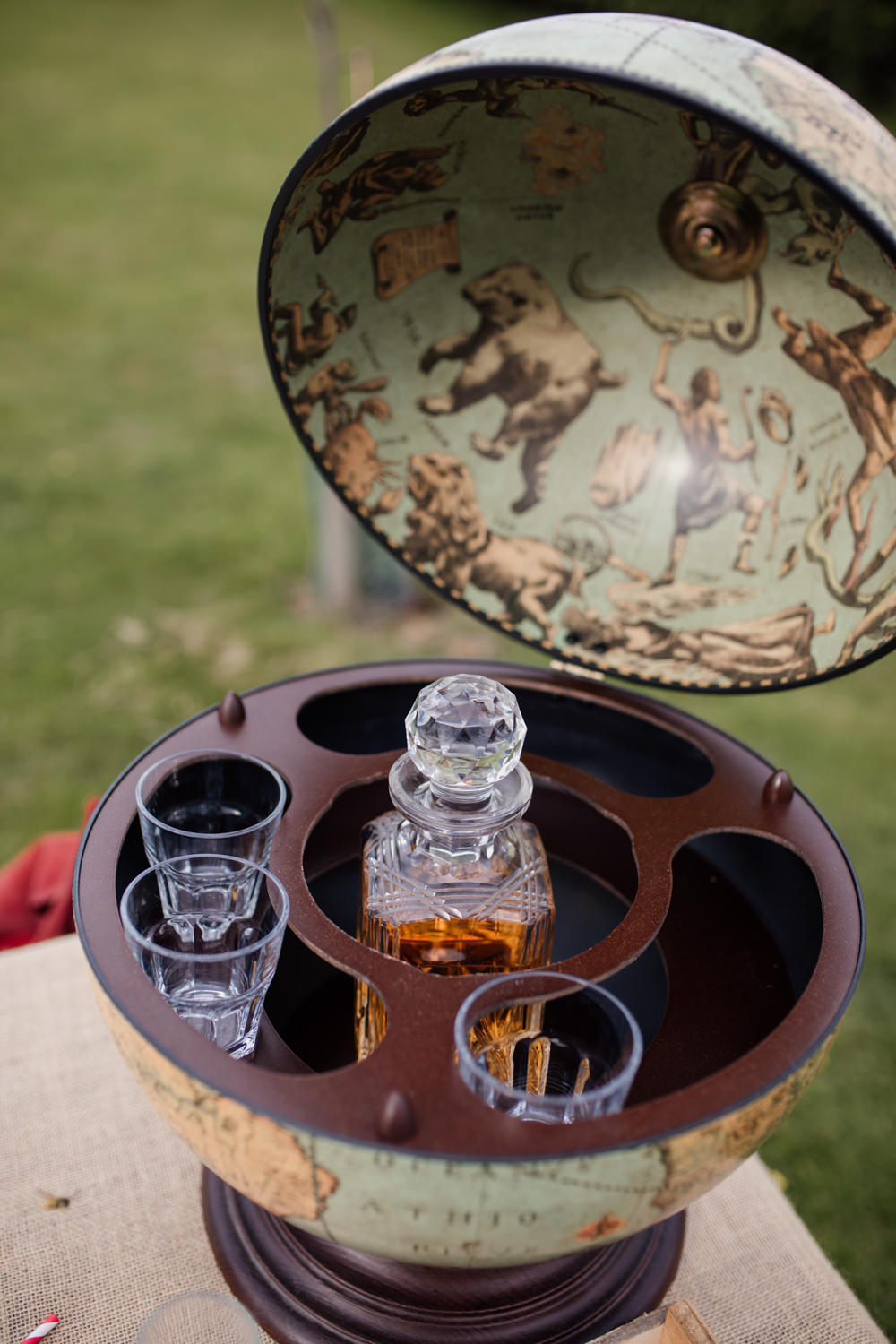 Whisky Whiskey Bar Globe Barn Brynich Wedding Magda K Photography
