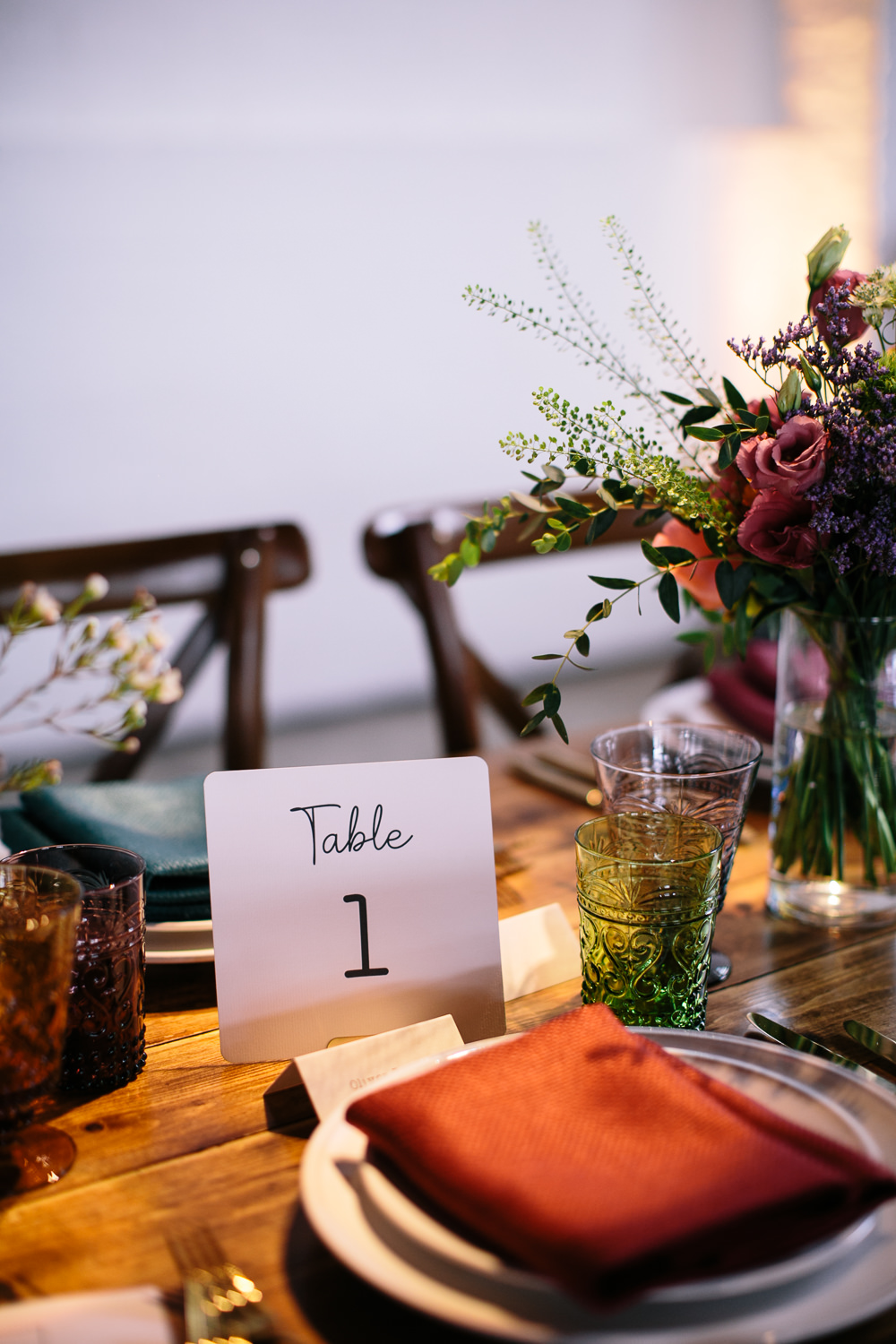 Table Number Bridal Jumpsuit Wedding Emily Jarrett Photography