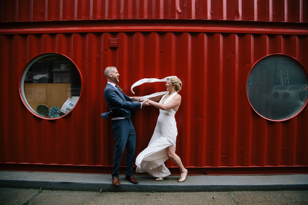 Bridal Jumpsuit Wedding Emily Jarrett Photography
