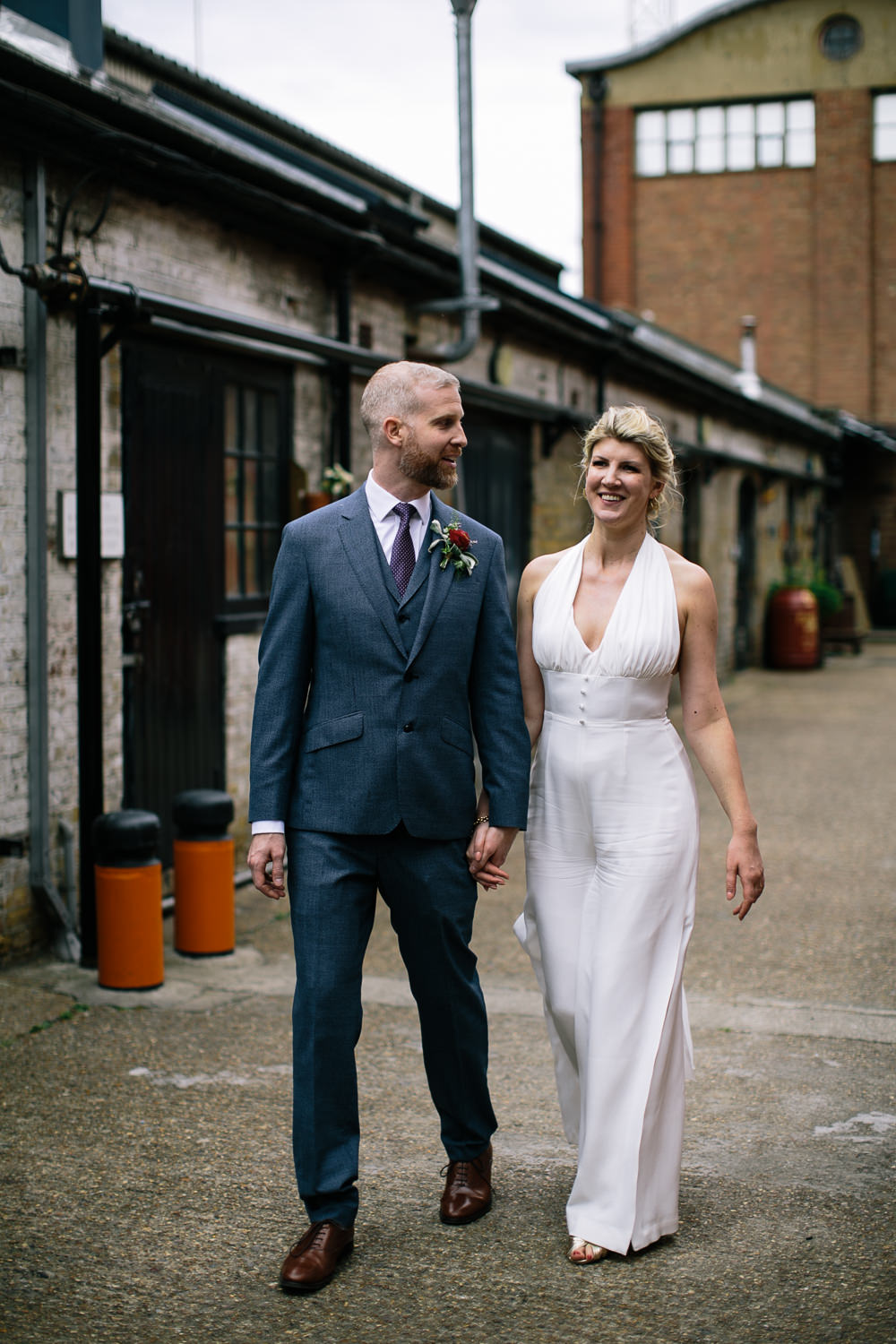 Bridal Jumpsuit Wedding Emily Jarrett Photography
