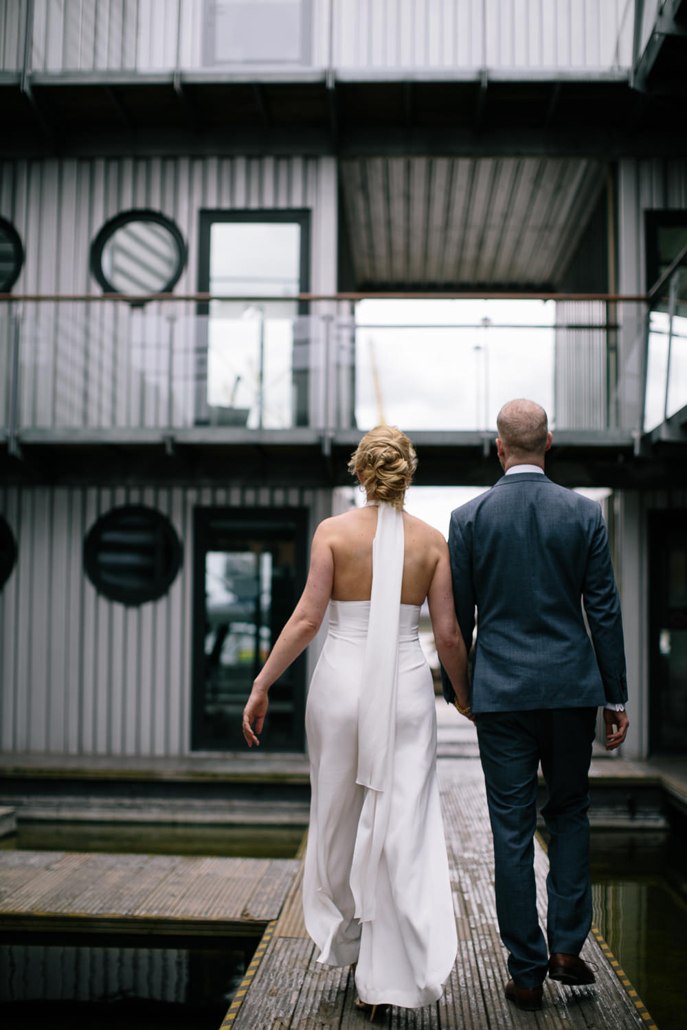Bride Outfit Attire Bridal Jumpsuit House of Ollichon Wedding Emily Jarrett Photography