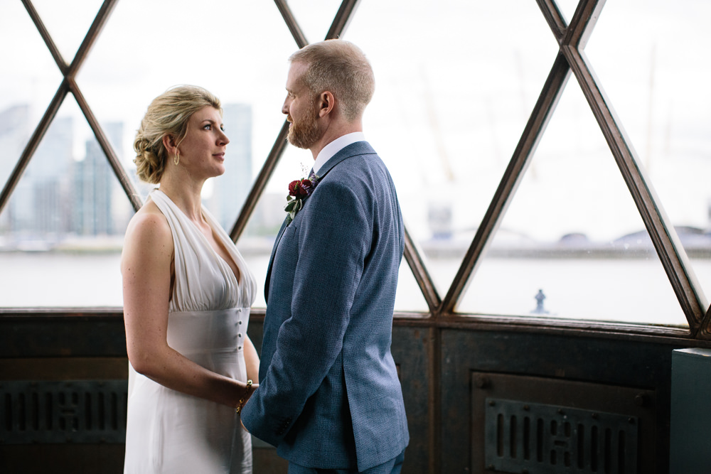 Bridal Jumpsuit Wedding Emily Jarrett Photography