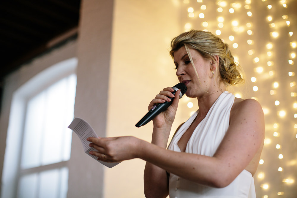 Bridal Jumpsuit Wedding Emily Jarrett Photography