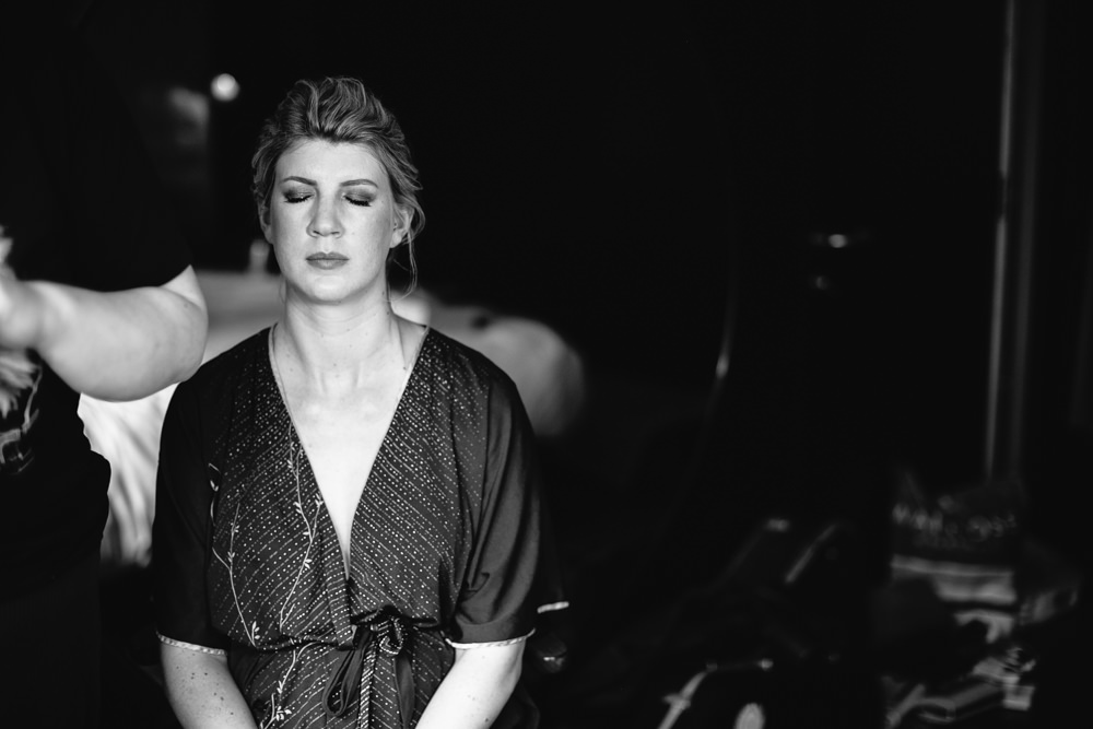 Bridal Jumpsuit Wedding Emily Jarrett Photography