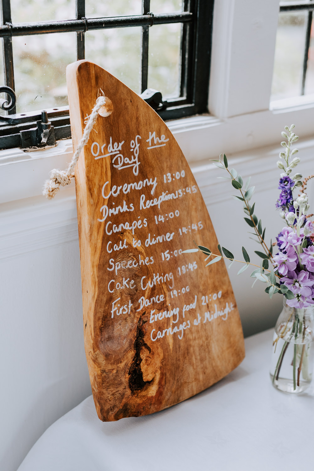 Wood Wooden Sign Signs Sigange Butley Priory Wedding Sally Rawlins Photography
