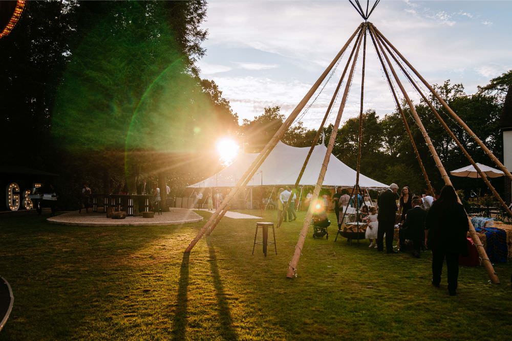 Naked Tipi Carousel Wedding Sarah Legge Photography