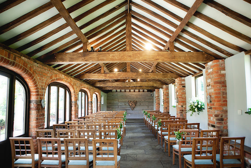 Ceremony Countryside Barn Wedding Katrina Matthews Photography