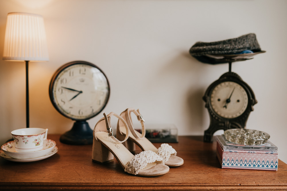Shoes Bride Bridal Coverwood Lakes Wedding Diana V Photography