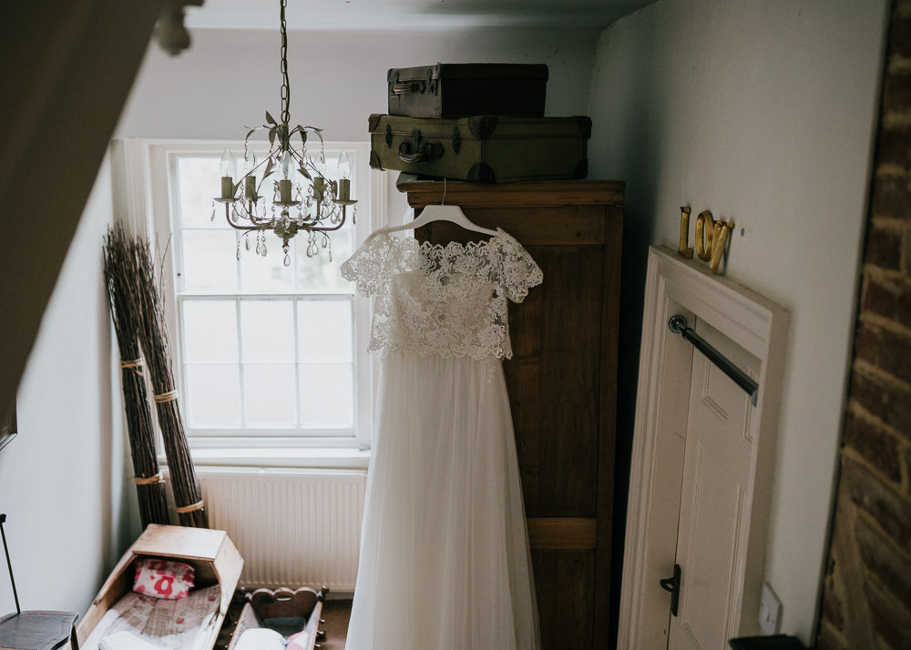 Dress Gown Bride Bridal Wed2B Lace Bolero Tulle Coverwood Lakes Wedding Diana V Photography