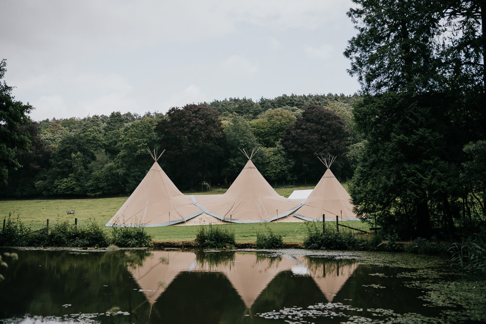 Tipi Venue Coverwood Lakes Wedding Diana V Photography