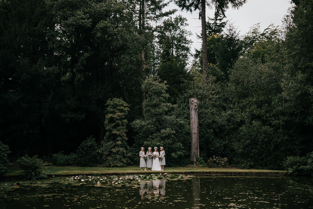 Bridesmaids Bridesmaid Dress Dresses Green Coverwood Lakes Wedding Diana V Photography