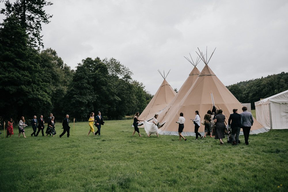 Tipi Venue Coverwood Lakes Wedding Diana V Photography